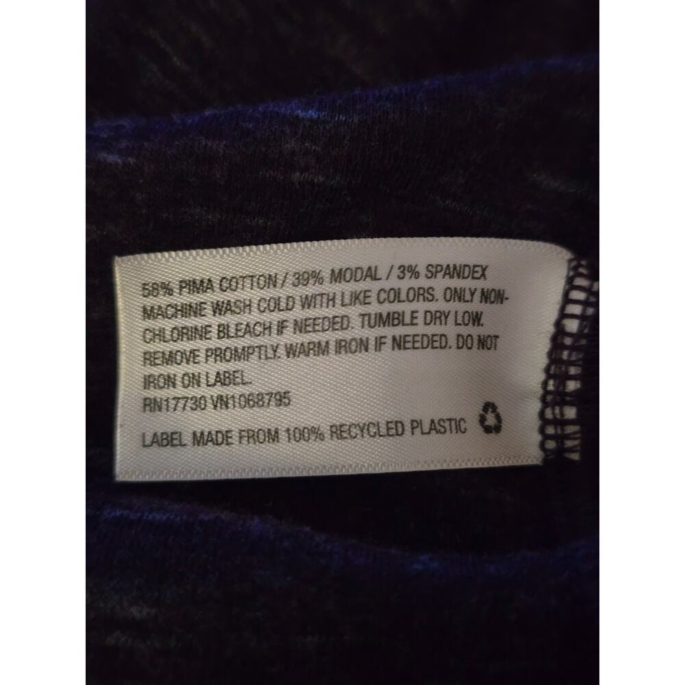 NWT A New Day Women's XXL Purple Heather V-Neck Long Sleeve Tee - Picture 7 of 8